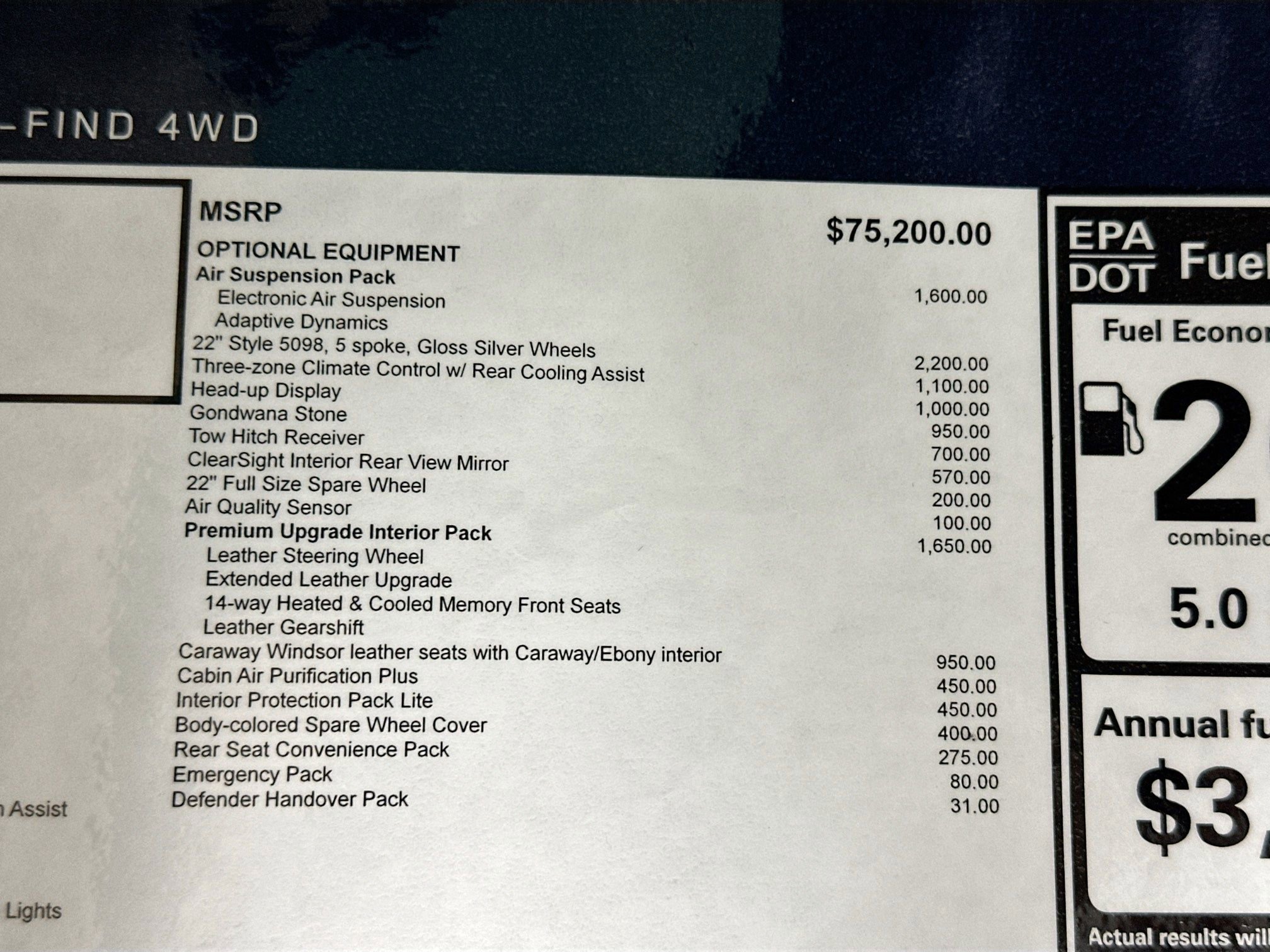 Used 2026 Land Rover Defender 110 X-Dynamic SE image 29