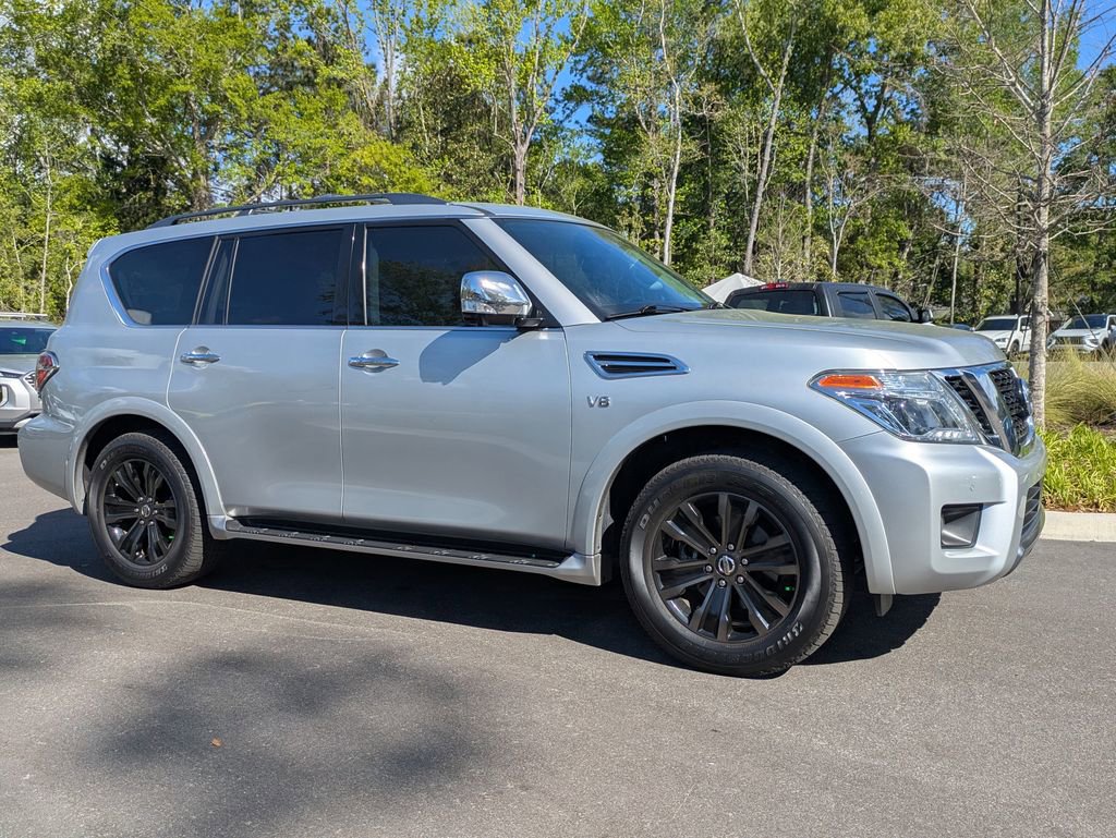 Used 2020 Nissan Armada Platinum w/ Captain's Chairs Package image 1
