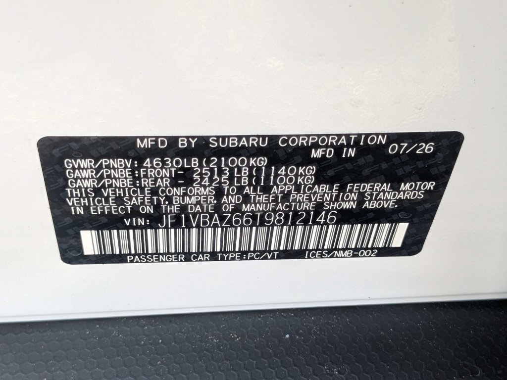 New 2026 Subaru WRX tS AWD/4WD image 19