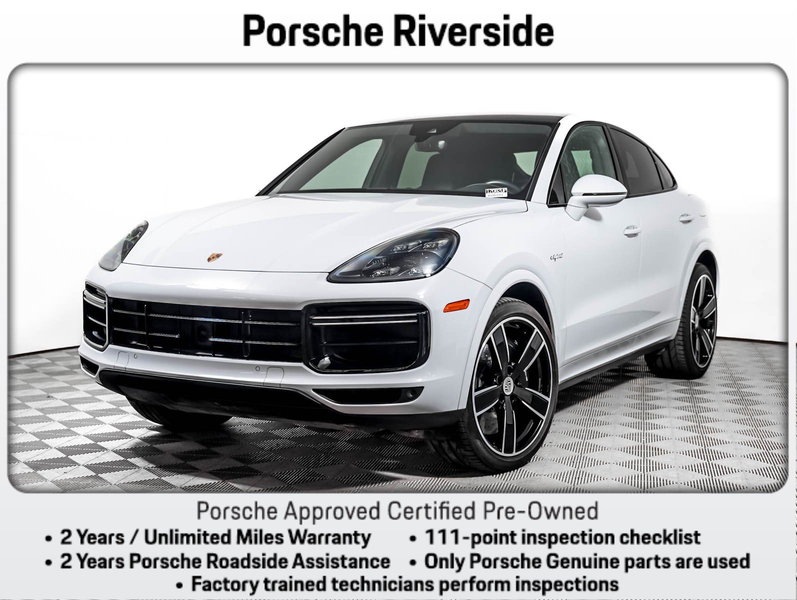 Certified 2022 Porsche Cayenne Turbo S