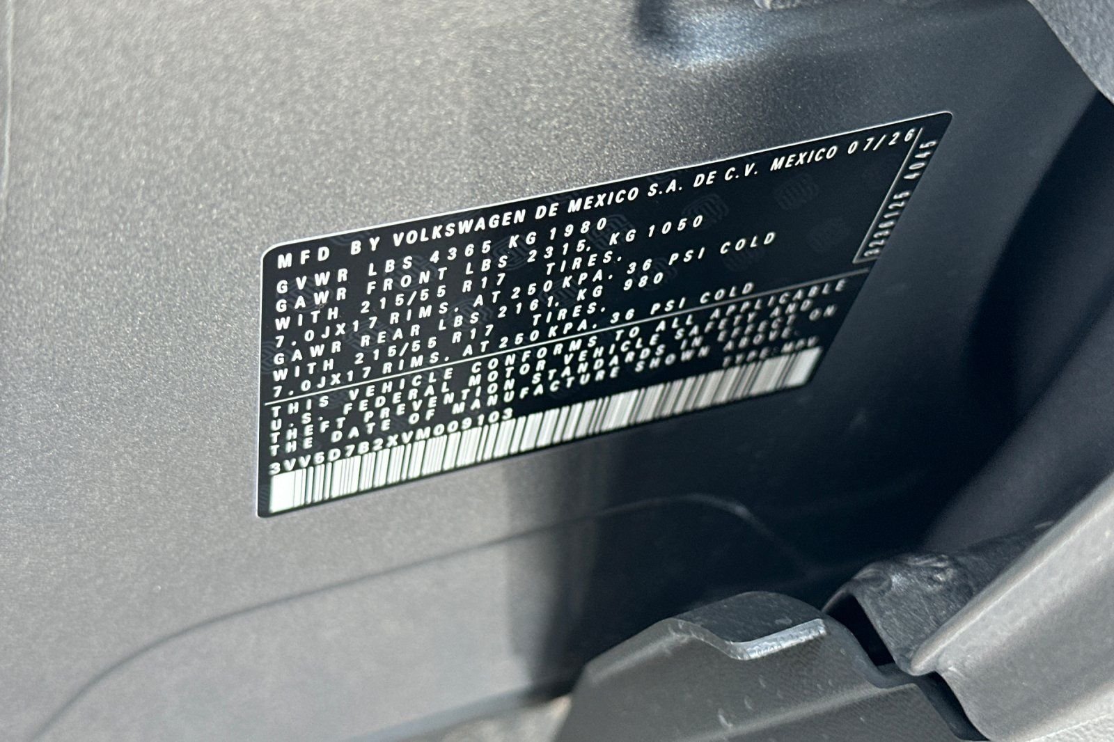 New 2027 Volkswagen Taos S FWD image 28