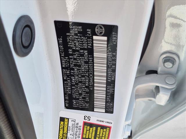 Used 2025 Toyota Camry XSE FWD image 22