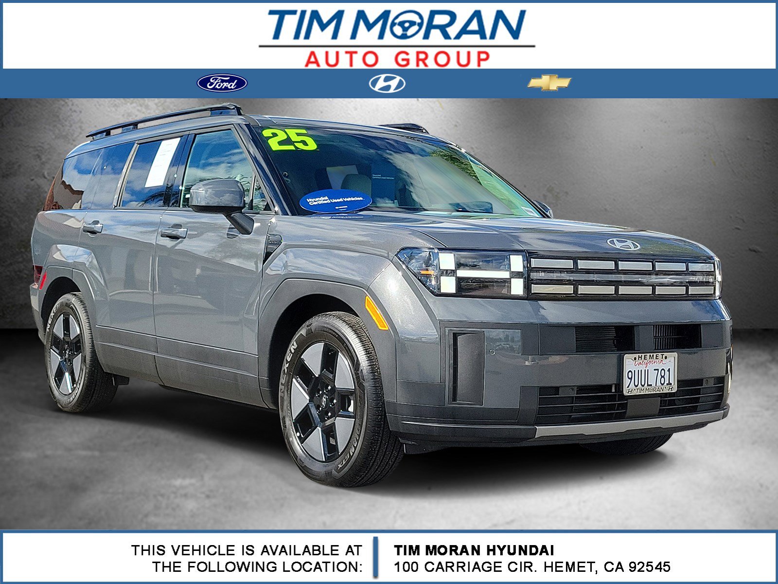 Certified 2025 Hyundai Santa Fe SEL