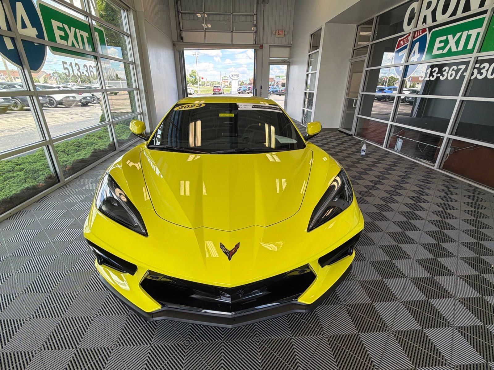 Used 2023 Chevrolet Corvette Stingray Premium Conv w/ Battery Protection Package RWD image 2