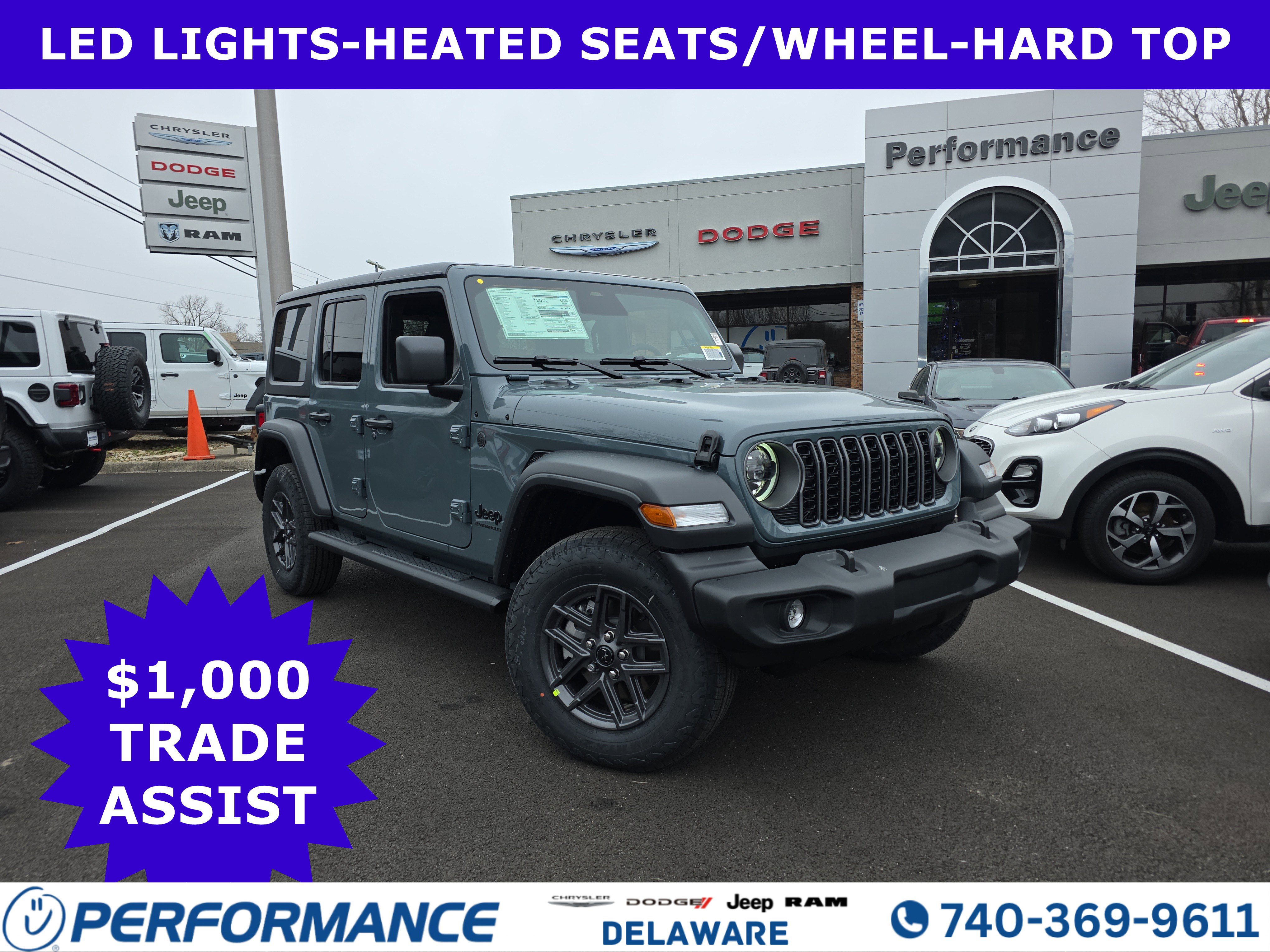 New 2026 Jeep Wrangler Unlimited Sport AWD/4WD image 1