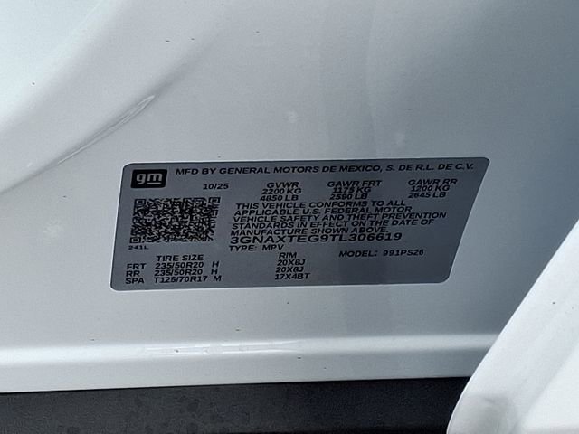 New 2026 Chevrolet Equinox RS w/ Convenience Package III image 11