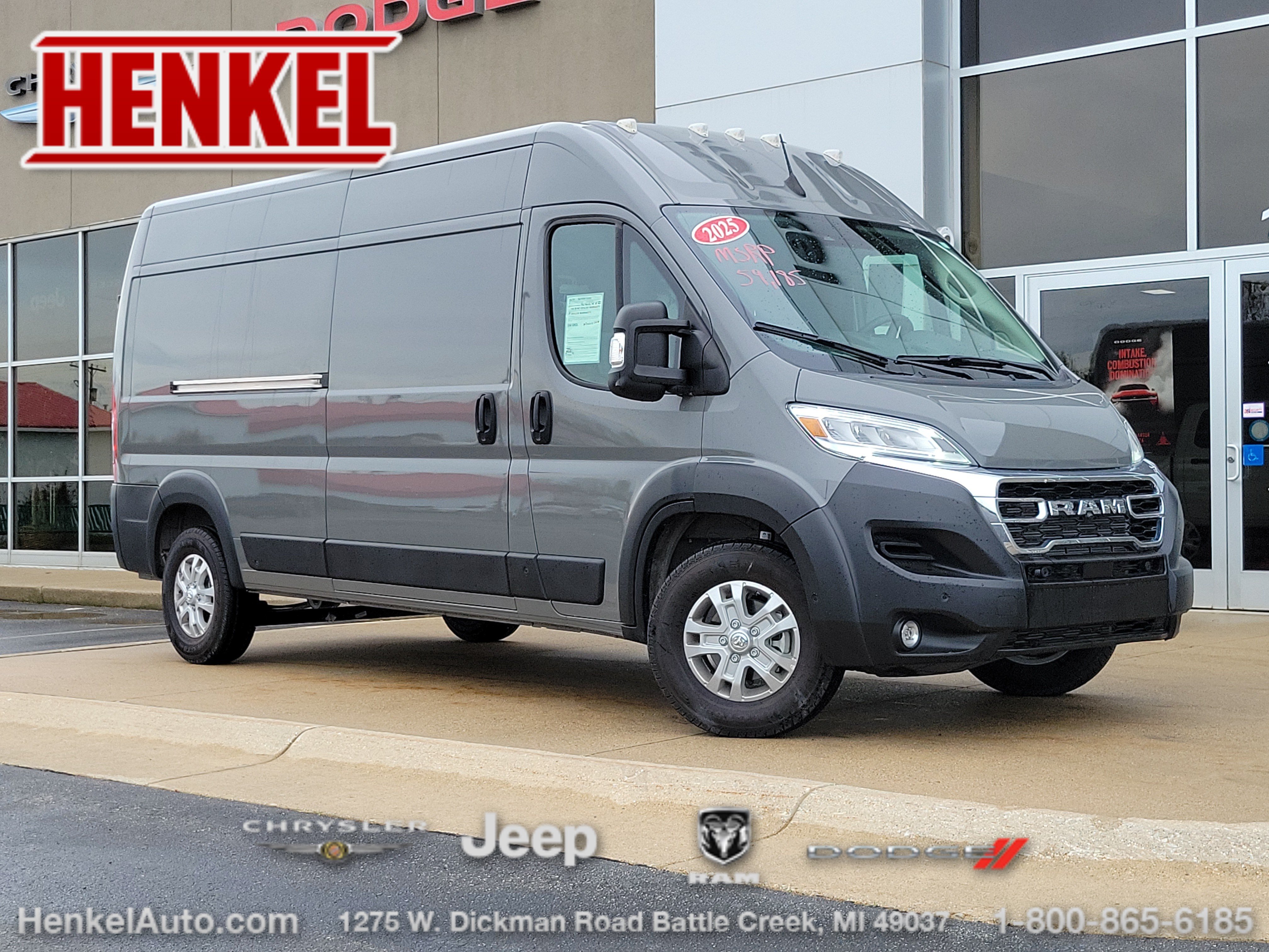 Used 2025 RAM ProMaster 2500 w/ Quick Order Package 22G SLT FWD image 1