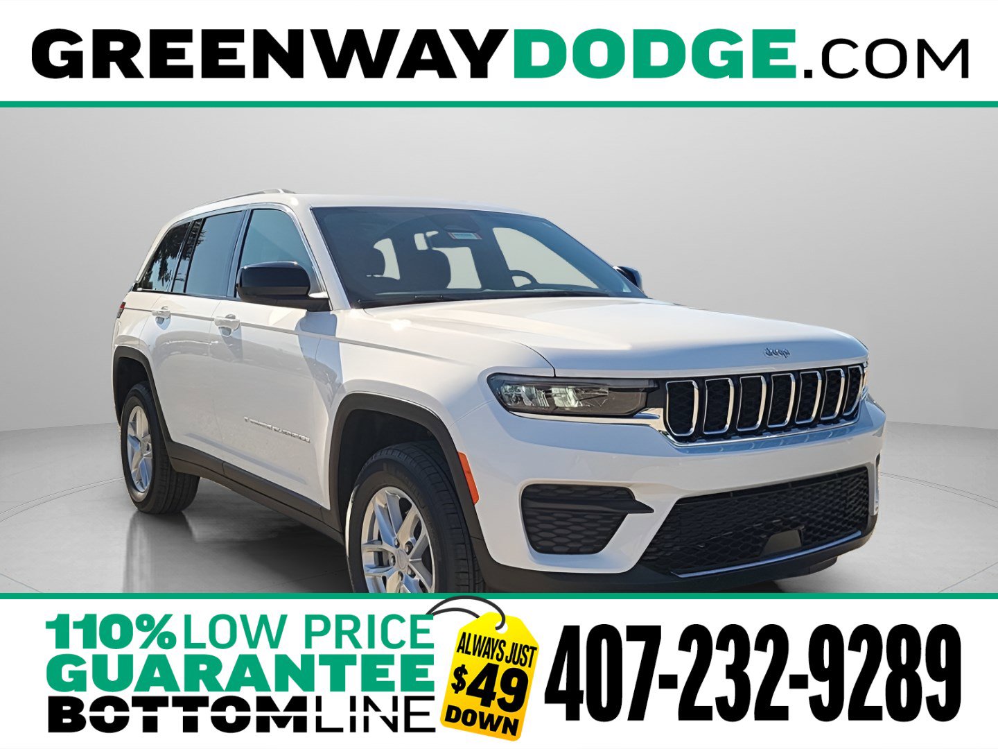 New 2025 Jeep Grand Cherokee Laredo X