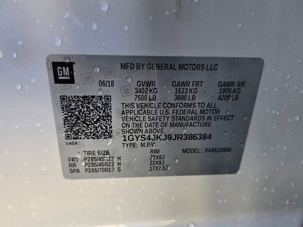 Used 2018 Cadillac Escalade ESV Premium Luxury image 36