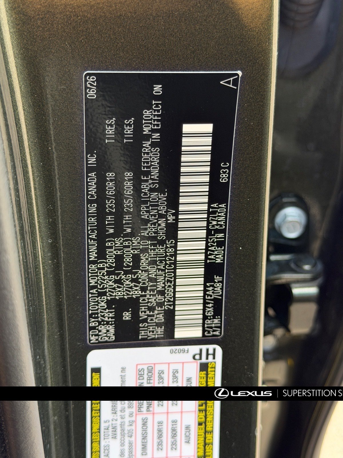 Used 2026 Lexus NX 350 AWD w/ Cold Area Package image 34