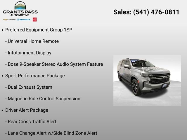 Certified 2022 Chevrolet Suburban RST w/ Sport Performance Package AWD/4WD image 19