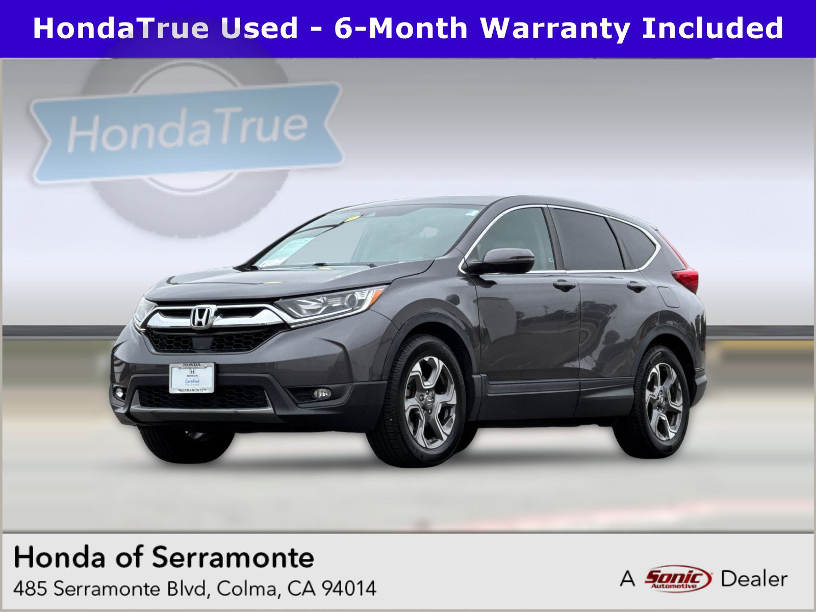 Certified 2018 Honda CR-V EX-L