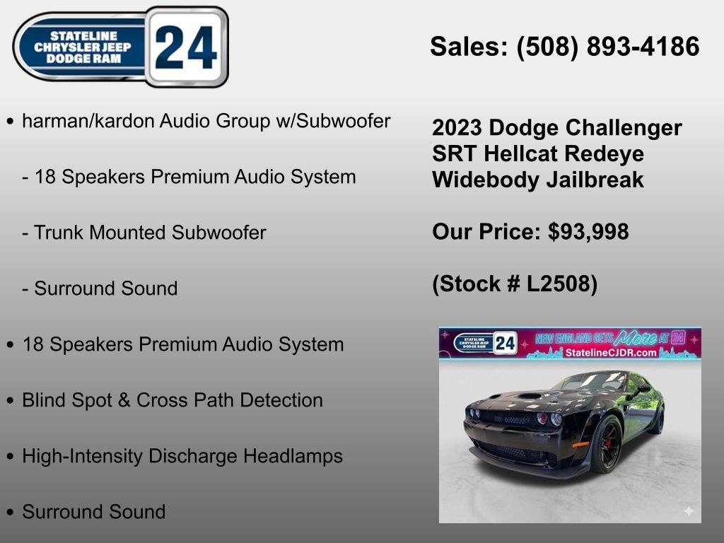 Used 2023 Dodge Challenger SRT Hellcat RWD image 10