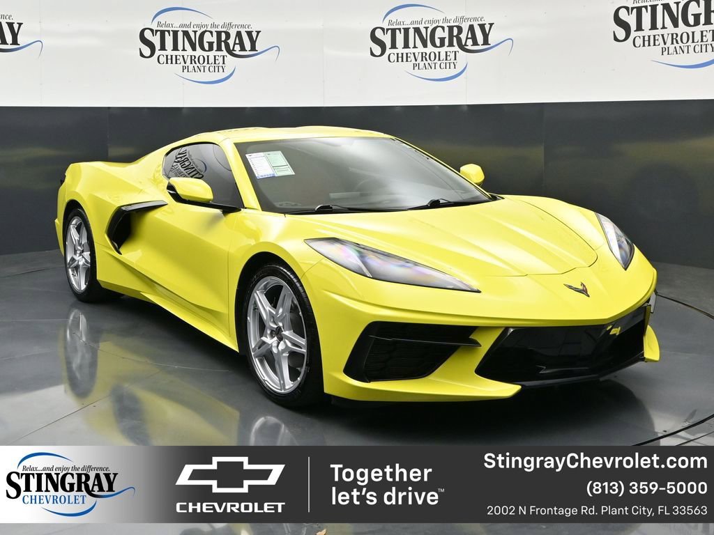 Used 2022 Chevrolet Corvette Stingray Coupe w/ 1LT image 1