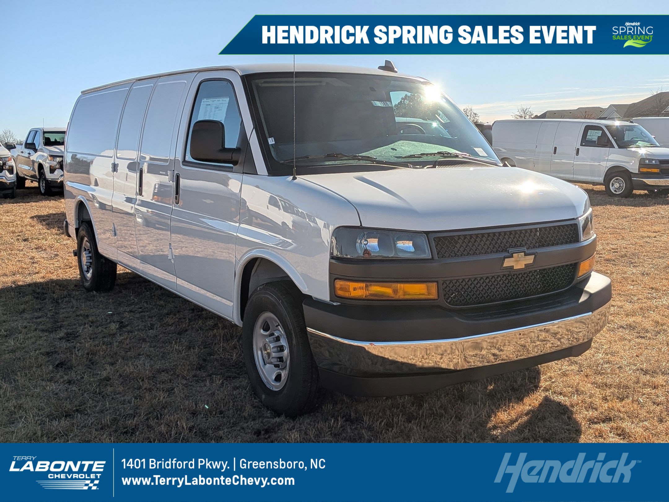 New 2025 Chevrolet Express 3500 Extended w/ Driver Convenience Package image 1