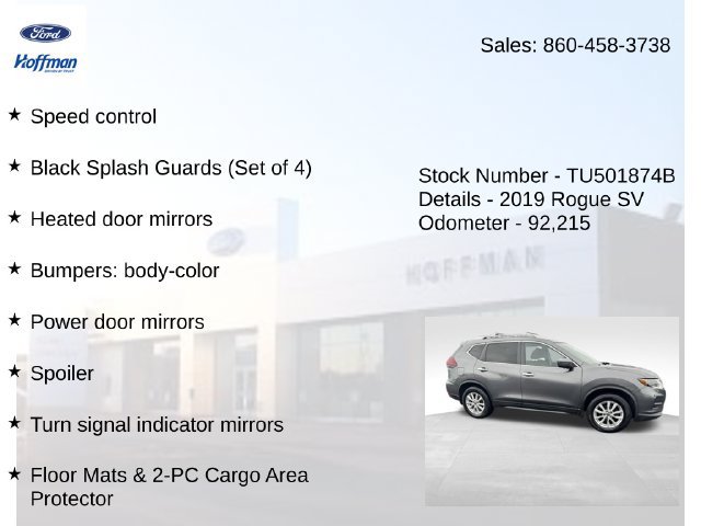 Used 2019 Nissan Rogue SV AWD/4WD image 29