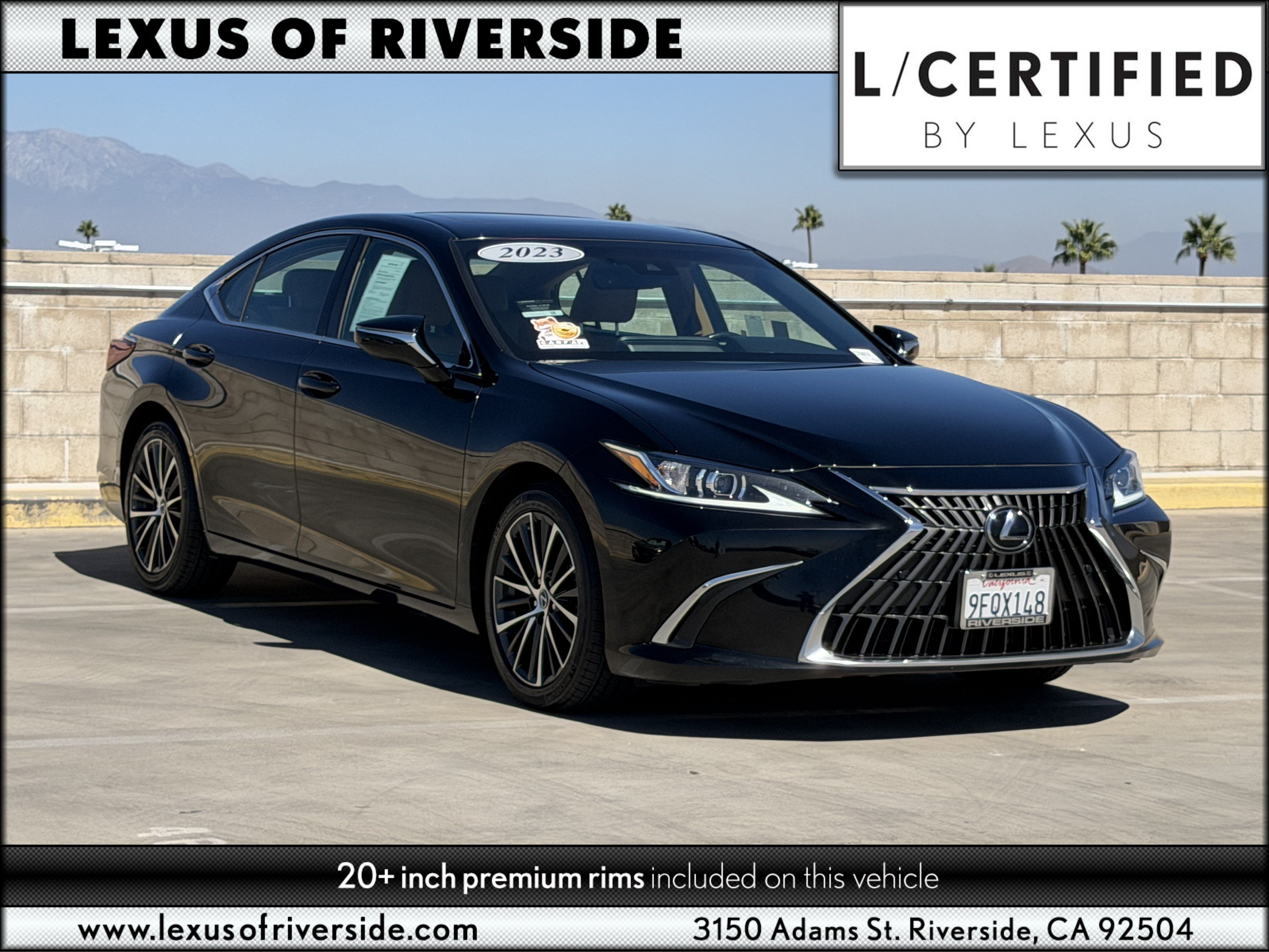 Certified 2023 Lexus ES 350 w/ Premium Package