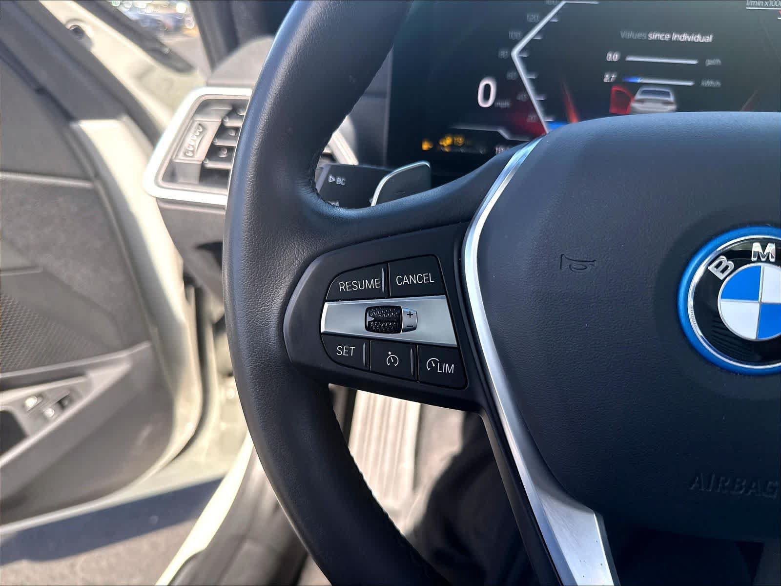 Used 2024 BMW 330e w/ Parking Assistance Package RWD image 14