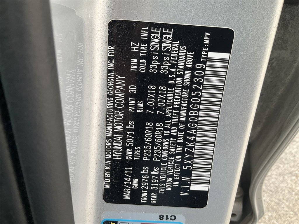 Used 2011 Hyundai Santa Fe Limited image 18