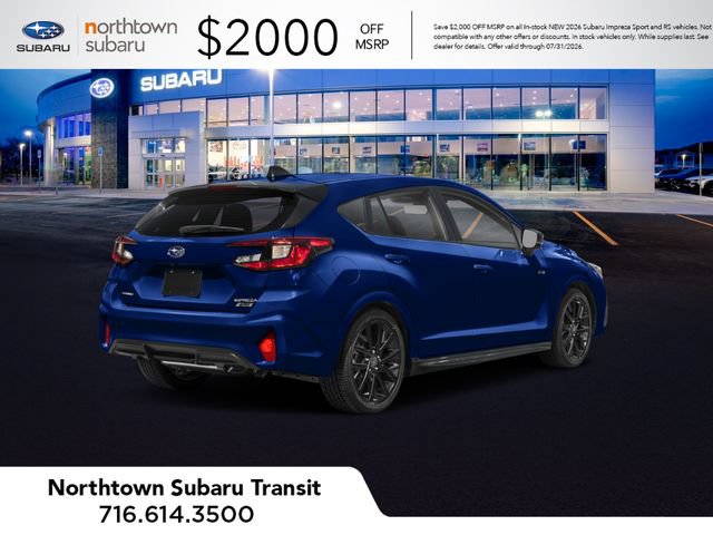 New 2026 Subaru Impreza RS AWD/4WD image 2