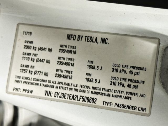 Used 2020 Tesla Model 3 Standard Range Plus image 36