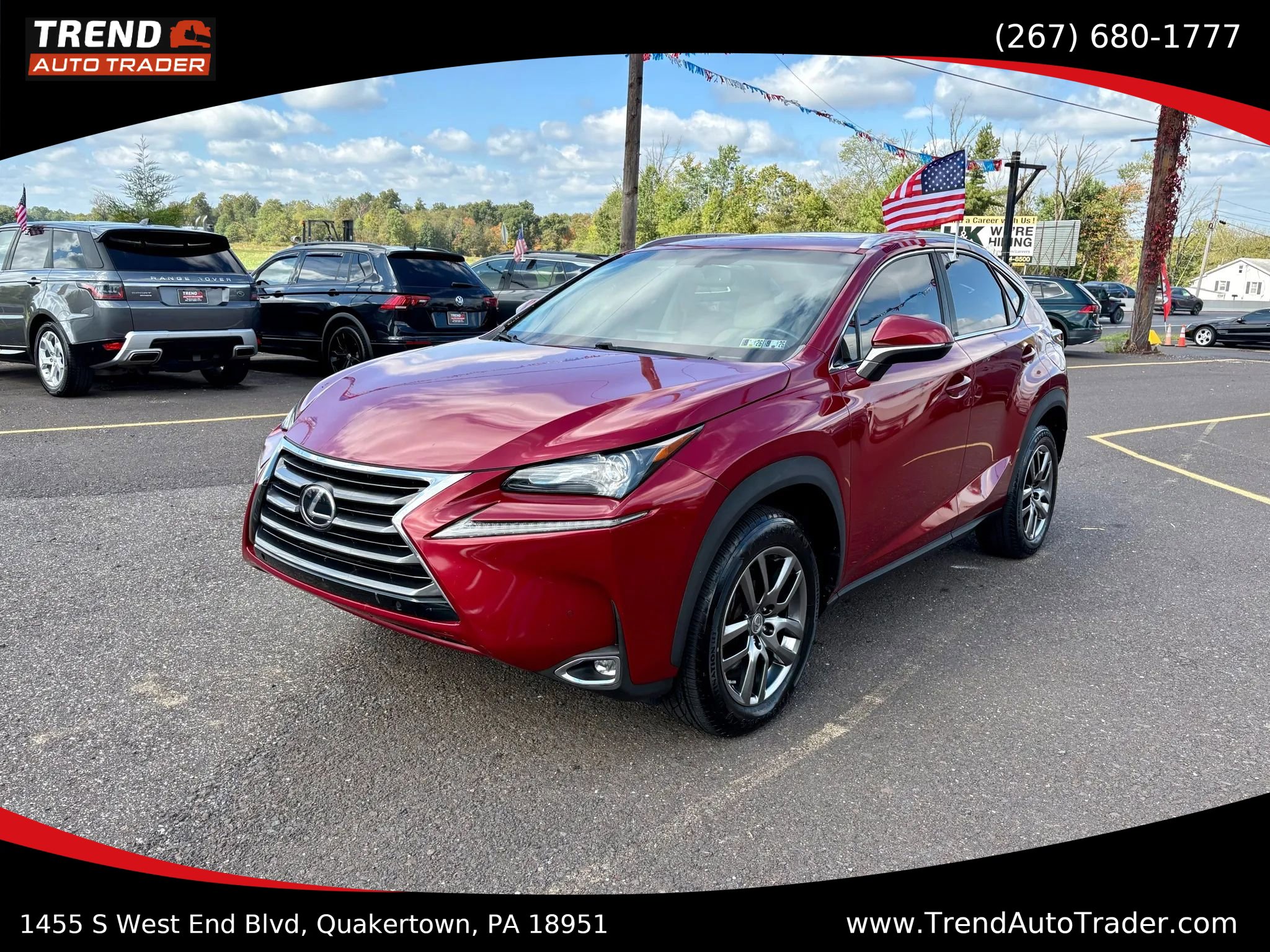 Used 2015 Lexus NX 200t F Sport FWD image 1