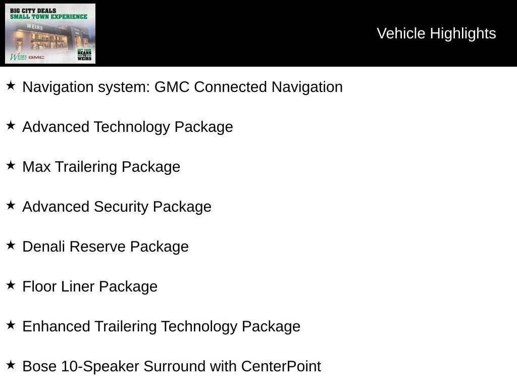 New 2026 GMC Yukon Denali w/ Denali Reserve Package image 3