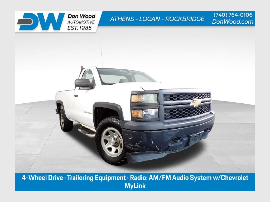 Used 2014 Chevrolet Silverado 1500 W/T w/ Trailering Package AWD/4WD image 1