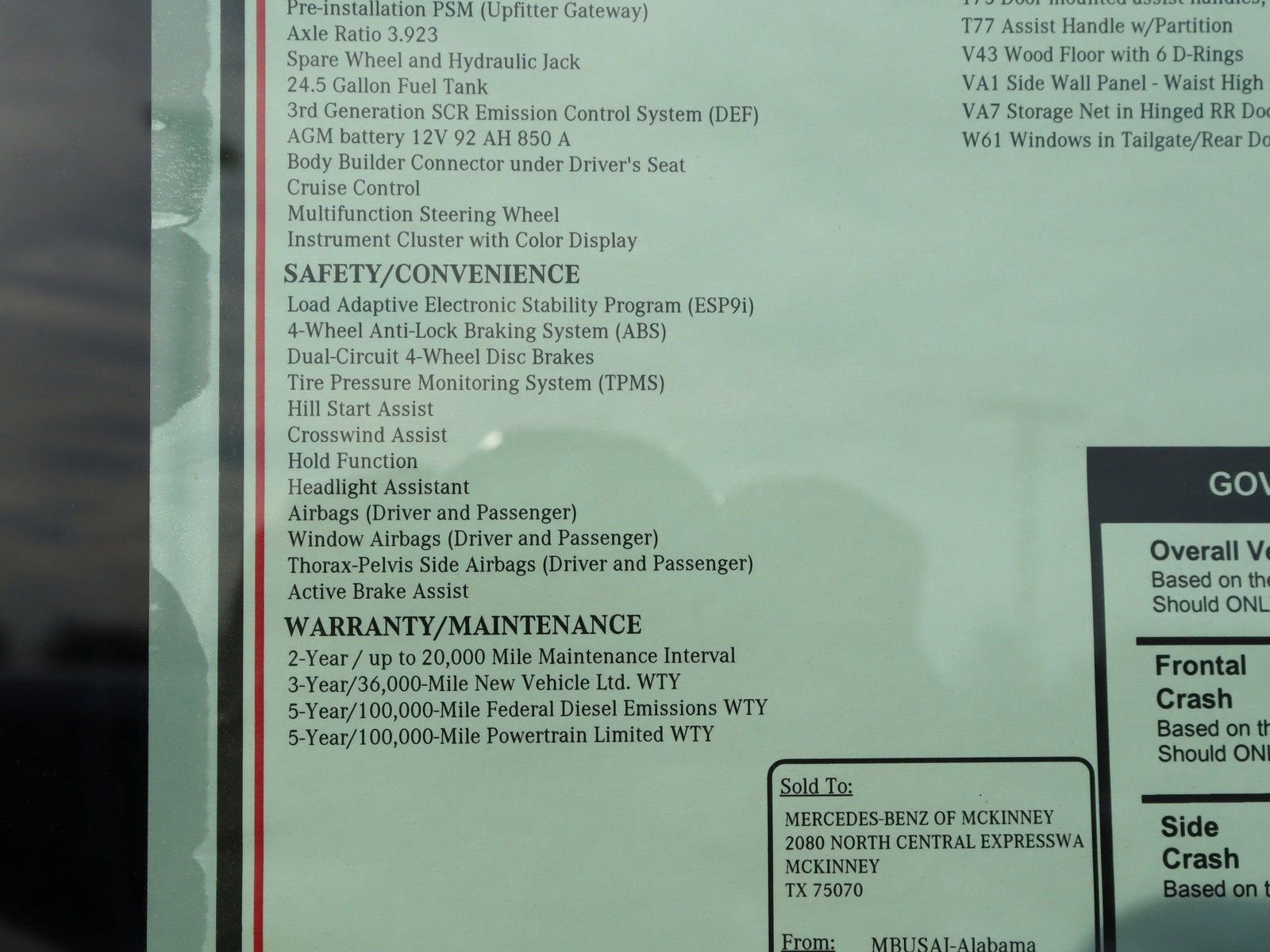 New 2025 Mercedes-Benz Sprinter 2500 image 46