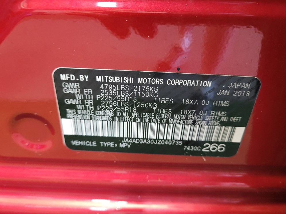 Used 2018 Mitsubishi Outlander SE FWD image 33
