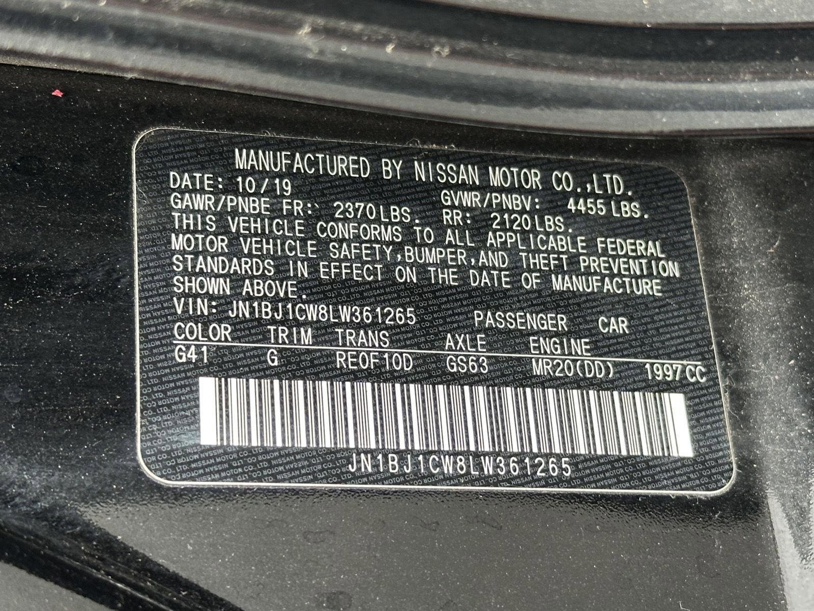 Used 2020 Nissan Rogue Sport S w/ Appearance Package image 15