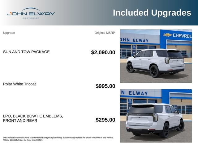 New 2026 Chevrolet Tahoe Premier w/ Sun And Tow Package AWD/4WD image 2