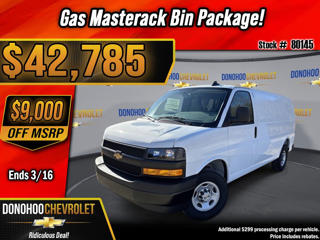 New 2025 Chevrolet Express 2500 RIDICULOUS DEAL! 1WT w/ Driver Convenience Package