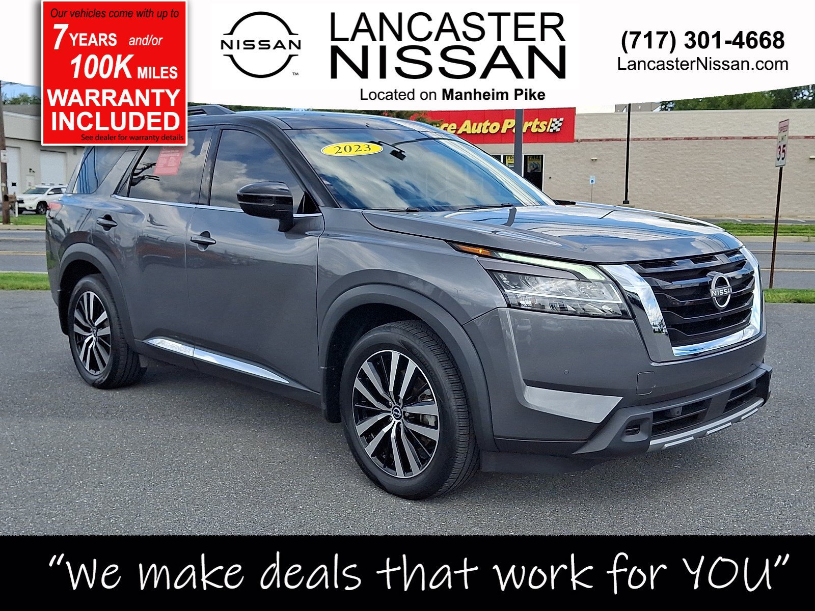 Certified 2023 Nissan Pathfinder Platinum