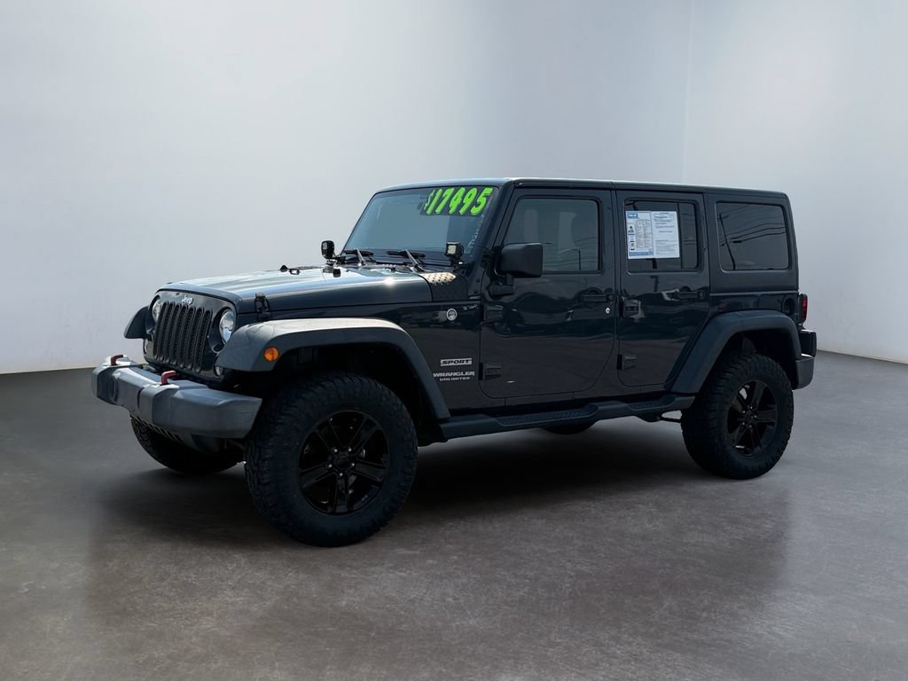 Used 2017 Jeep Wrangler Unlimited Sport w/ Quick Order Package 24S AWD/4WD image 7