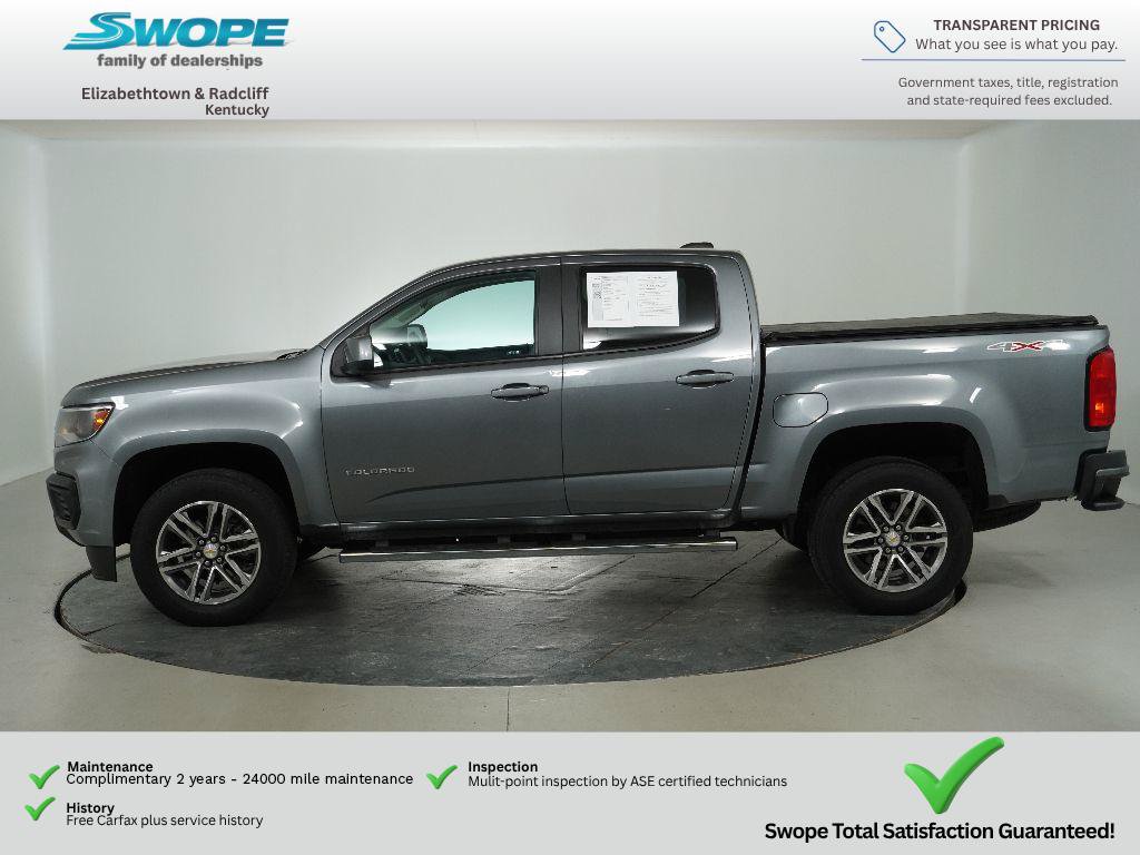 Used 2022 Chevrolet Colorado W/T w/ Custom Special Edition AWD/4WD image 6