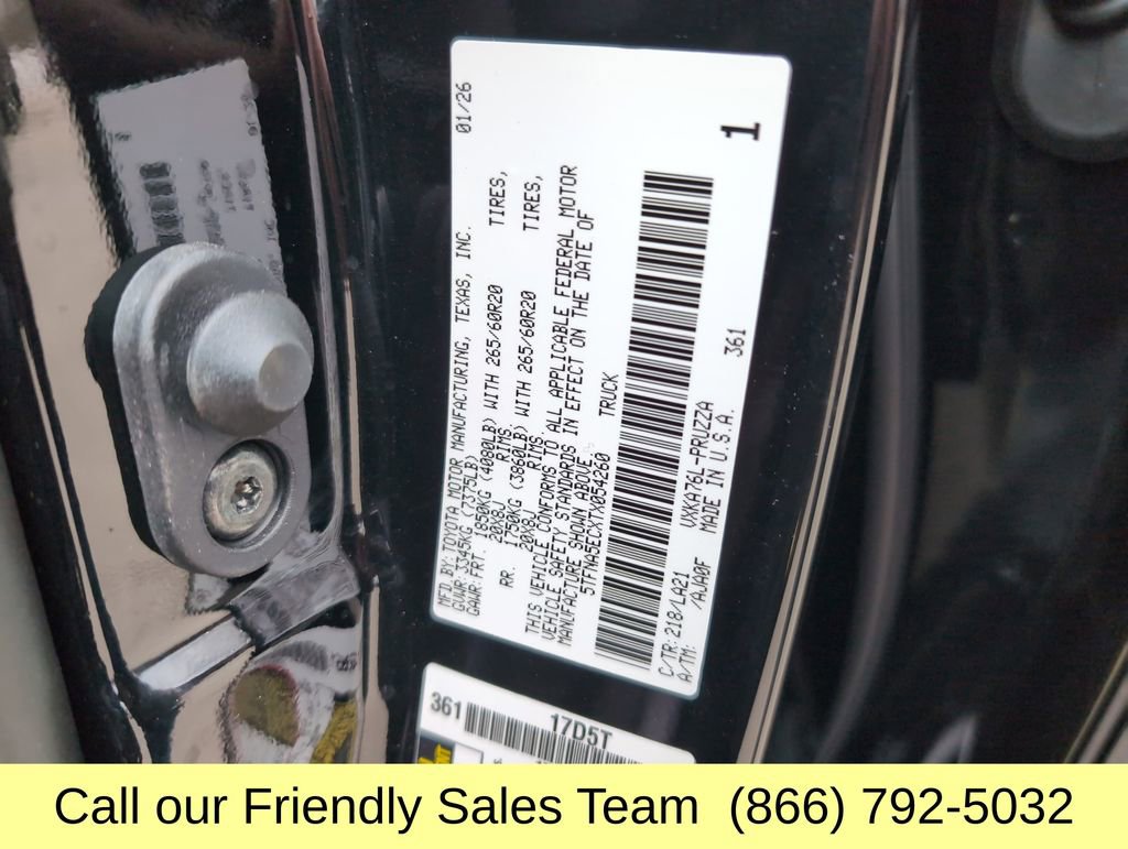 New 2026 Toyota Tundra Platinum image 27