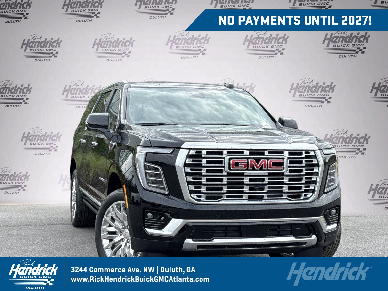 New 2026 GMC Yukon XL Denali w/ Sun & Power Step Package