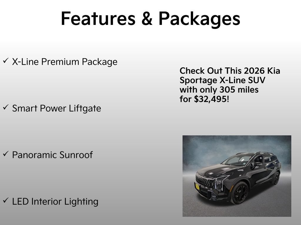 Certified 2026 Kia Sportage X-Line w/ X-Line Technology Package AWD/4WD image 4