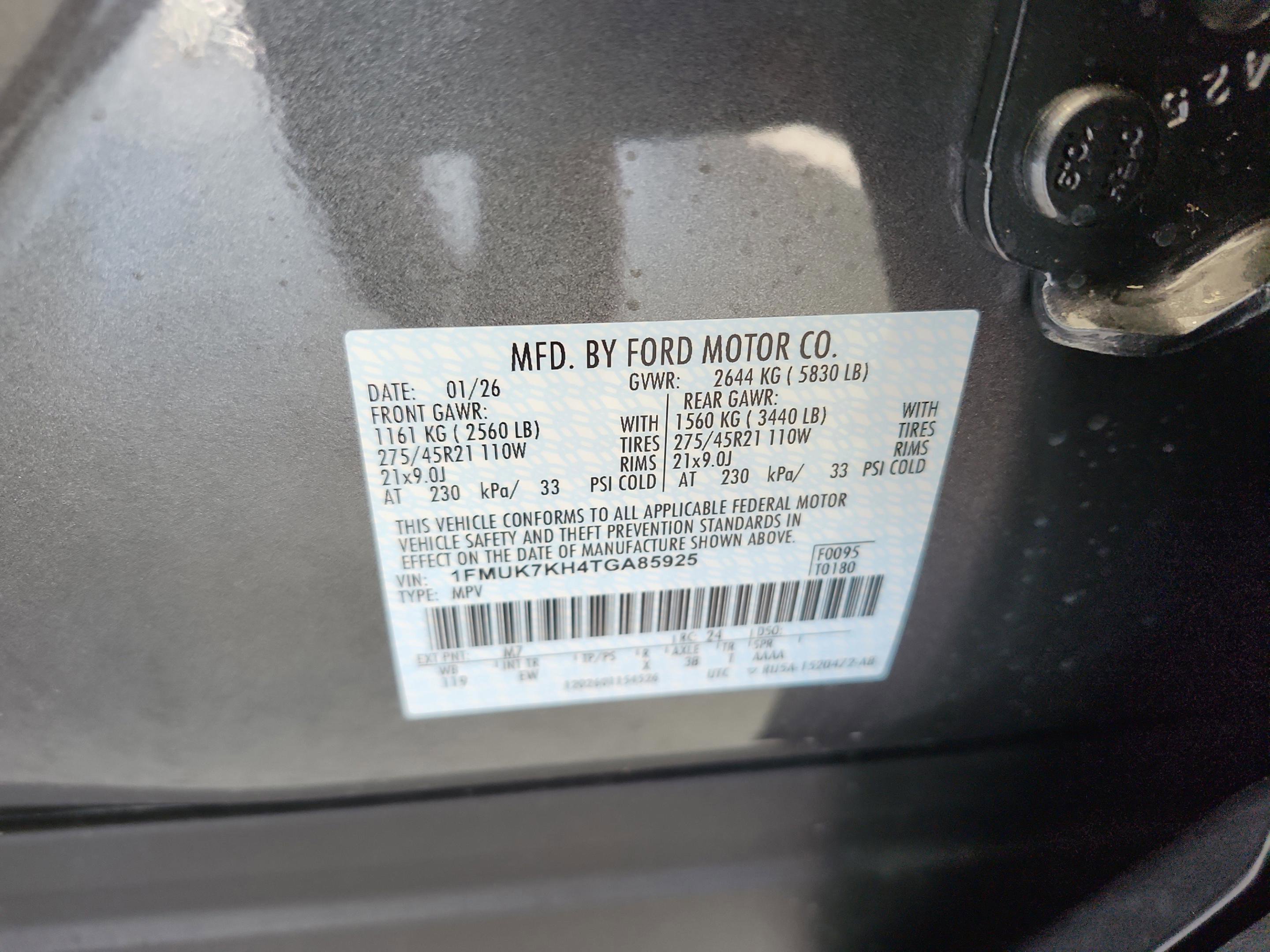 New 2026 Ford Explorer ST-Line w/ ST-Line Street Pack image 21