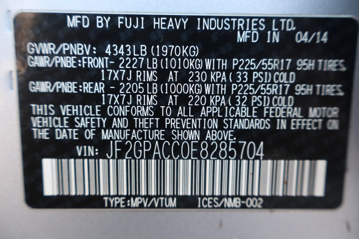 Used 2014 Subaru Crosstrek 2.0i Premium AWD/4WD image 45