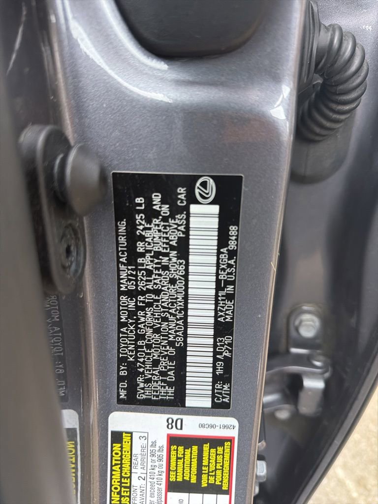 Used 2021 Lexus ES 300h w/ Premium Package image 9