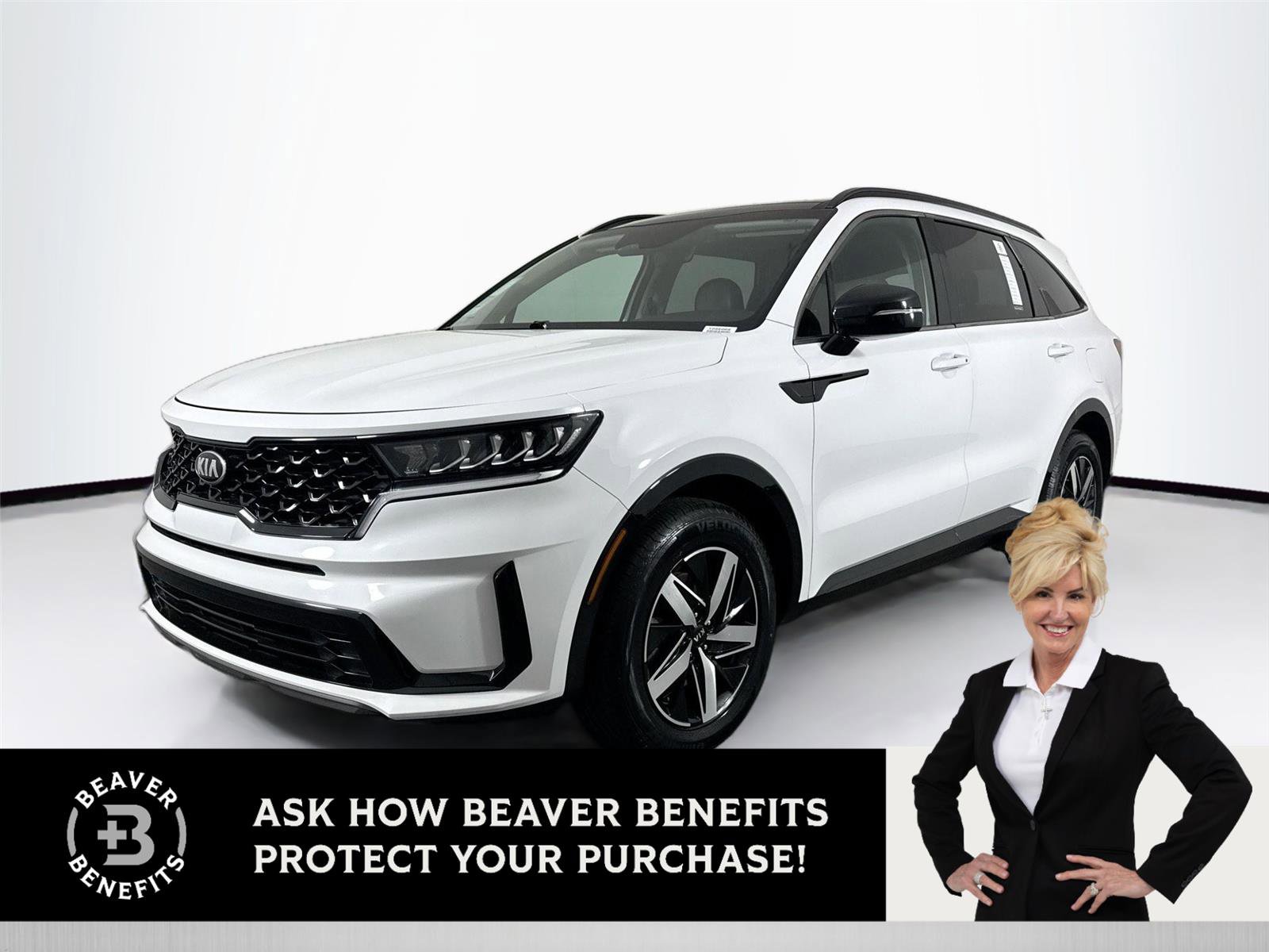 Used 2021 Kia Sorento S w/ Panoramic Sunroof Package FWD image 1