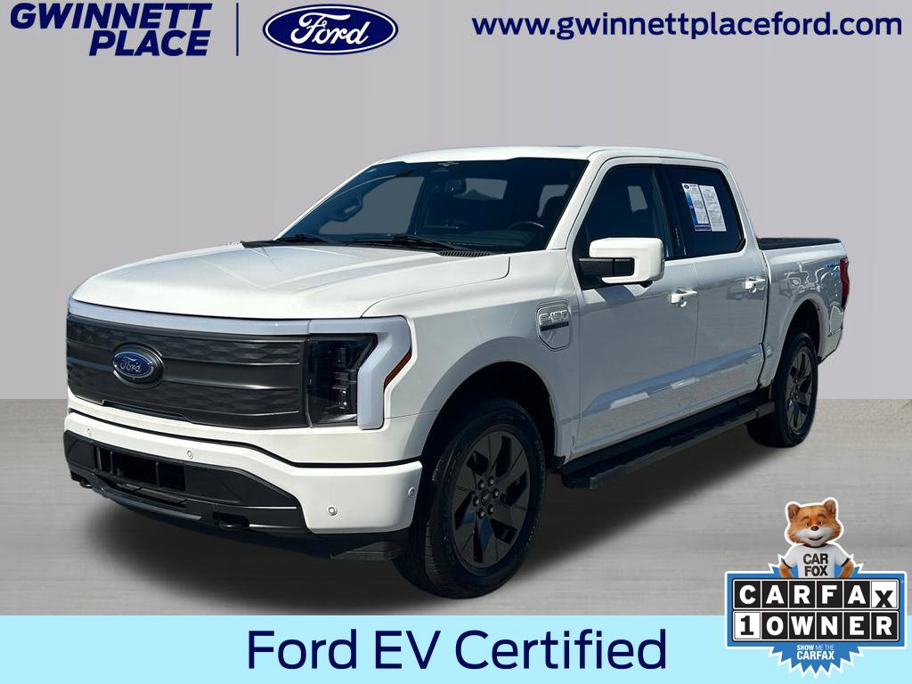 Certified 2023 Ford F150 Lightning Lariat w/ Equipment Group 511A High
