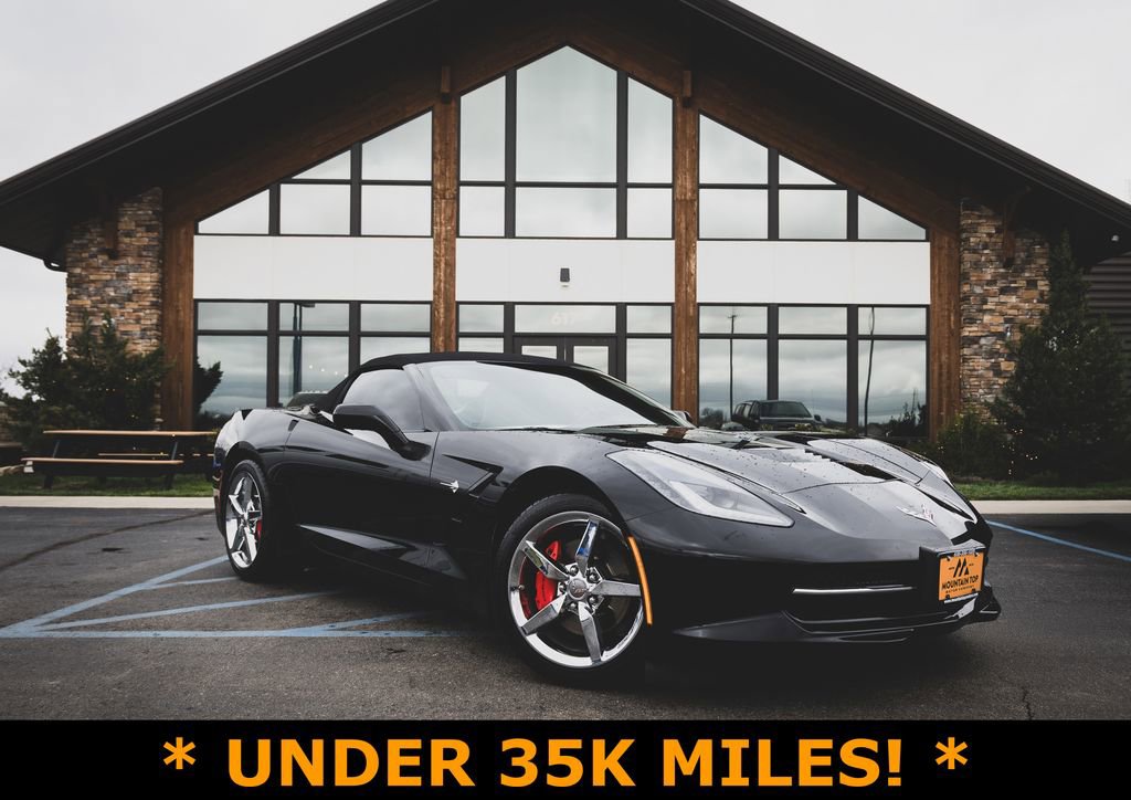 Used 2014 Chevrolet Corvette Stingray Convertible w/ 2LT Preferred Equipment Group image 1