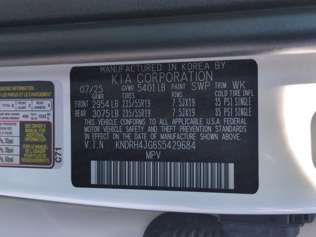 Certified 2025 Kia Sorento EX FWD image 36