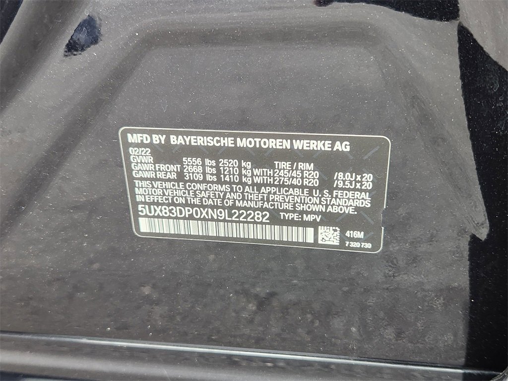 Used 2022 BMW X3 M40i w/ Premium Package image 32