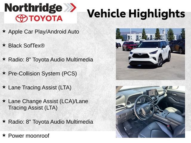 Used 2023 Toyota Highlander XLE FWD image 2