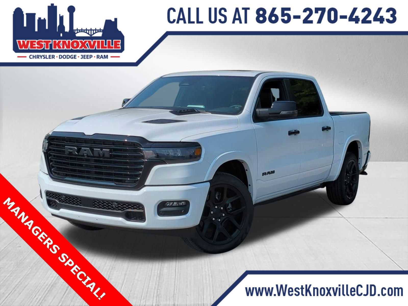 New 2025 RAM 1500 Laramie w/ Night Edition