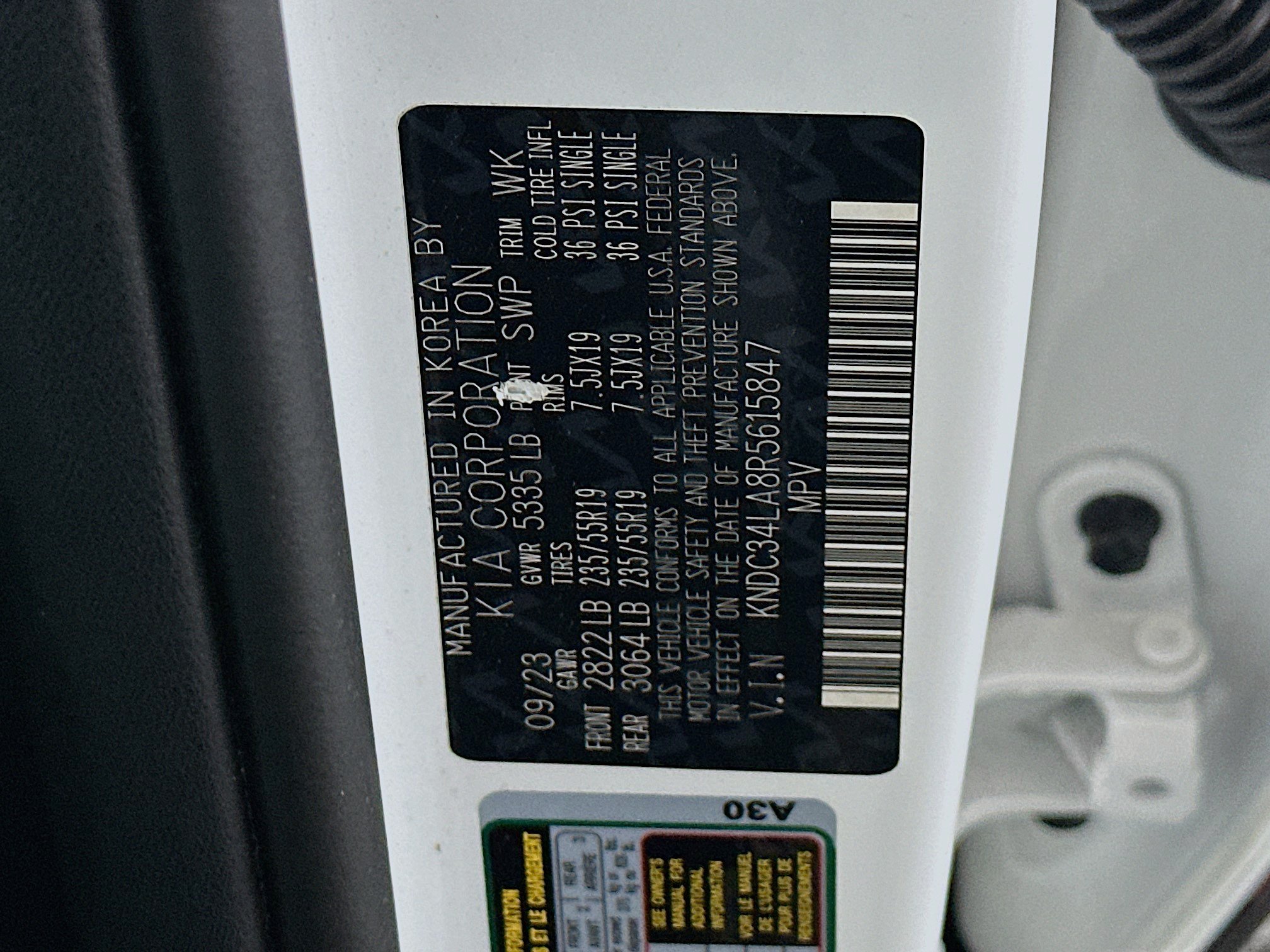 Used 2024 Kia EV6 Light RWD image 12